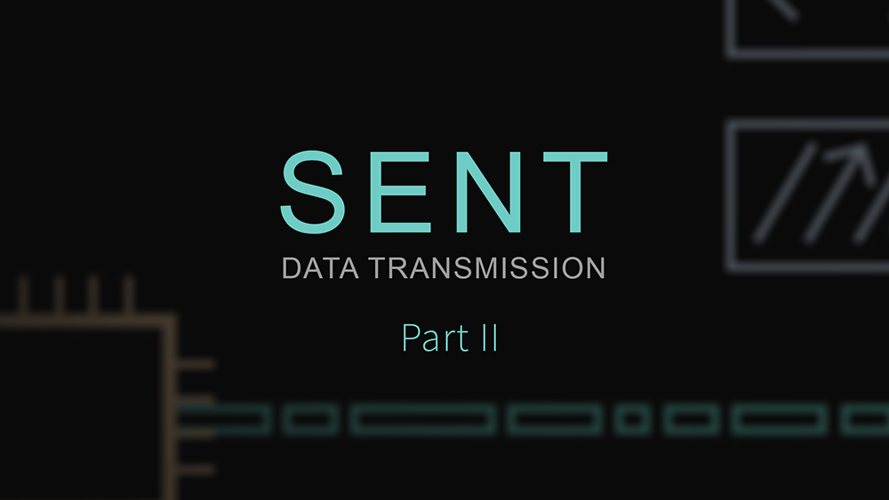 SENT Data Transmission Part II